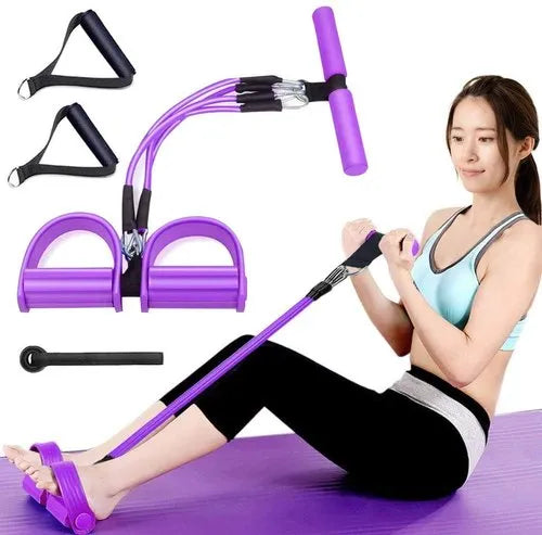 Silicone Foldable Tummy Trimmer Exerciser for Effective Fat Loss